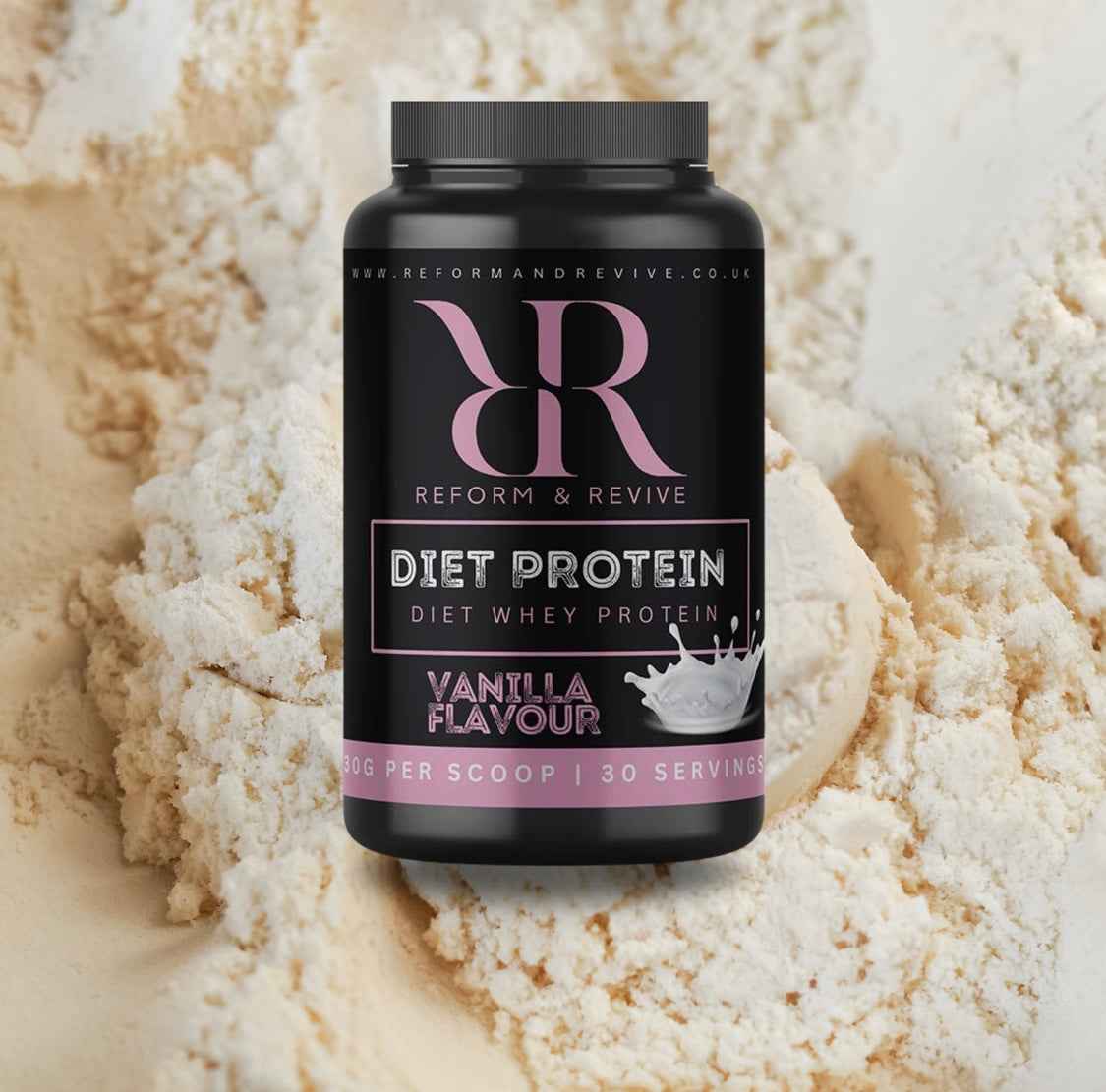Lush Lean Diet Protein Vanilla Flavour