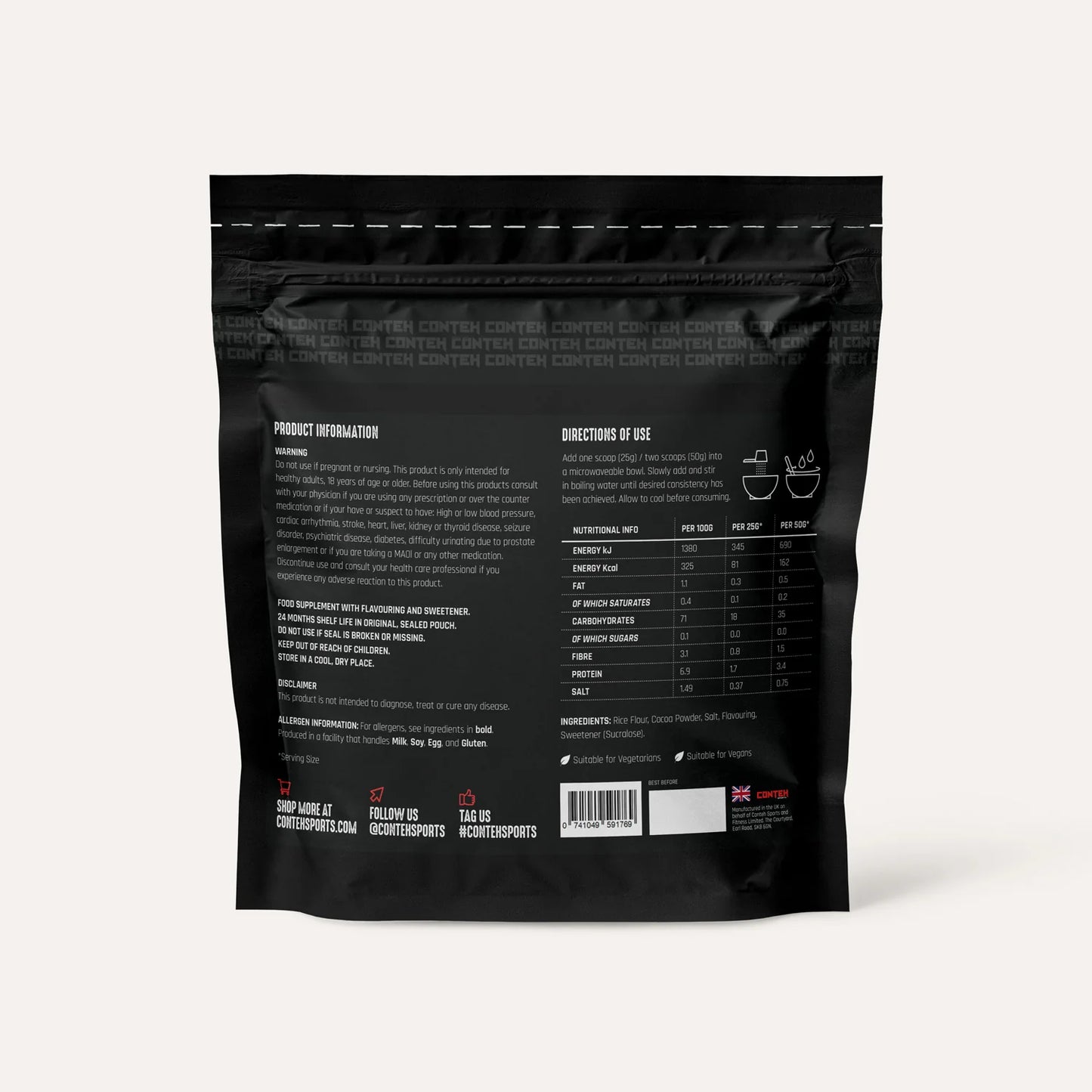 Conteh Cream of Rice 2kg - Variety of Flavours