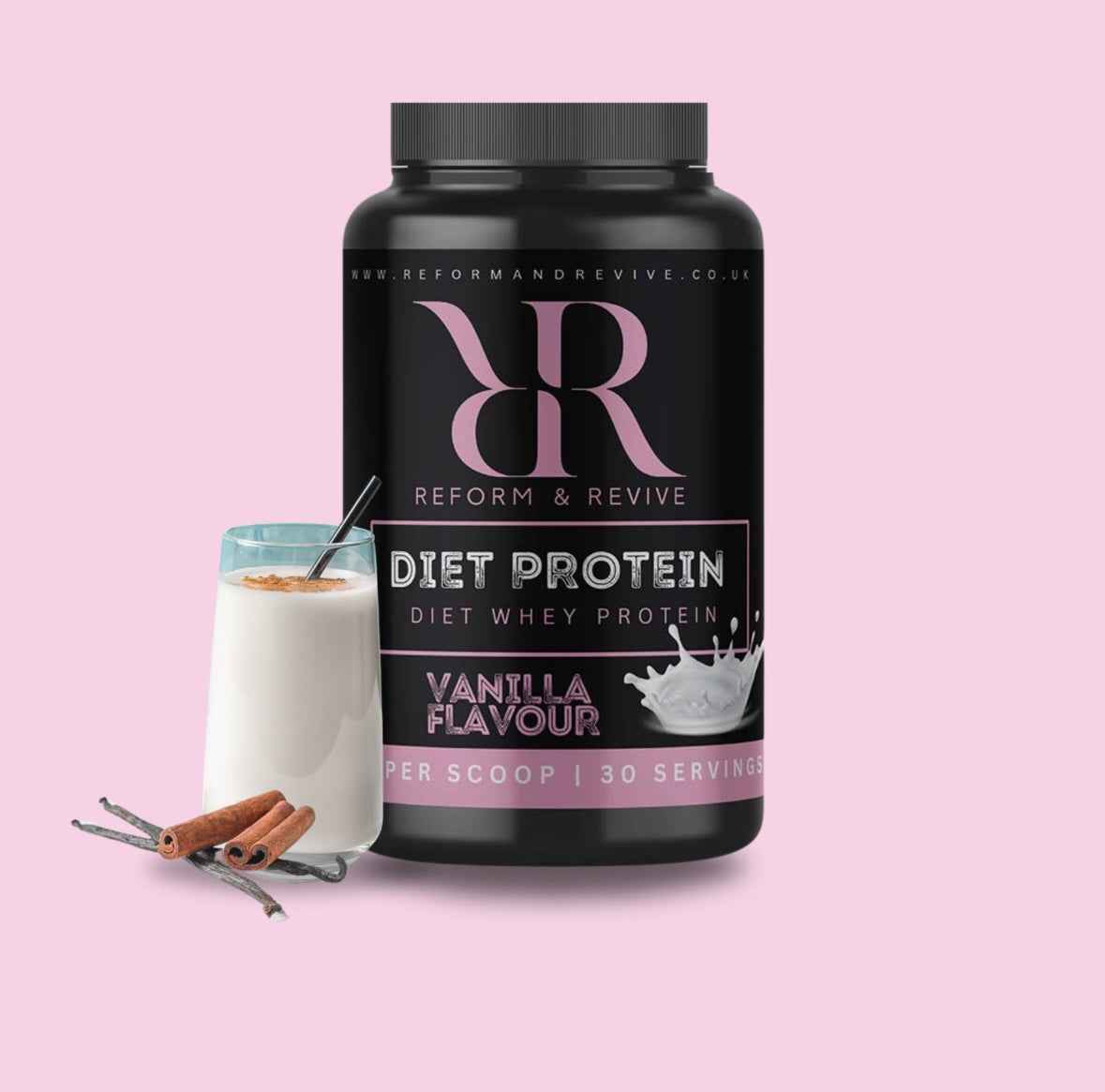 Lush Lean Diet Protein Vanilla Flavour