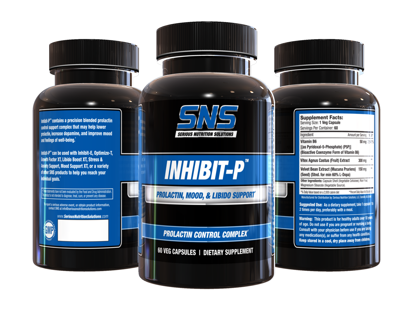 SNS Inhibit-P – 60 caps