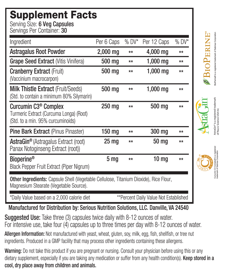 SNS Kidney Assist XT - 180 Veg Capsules