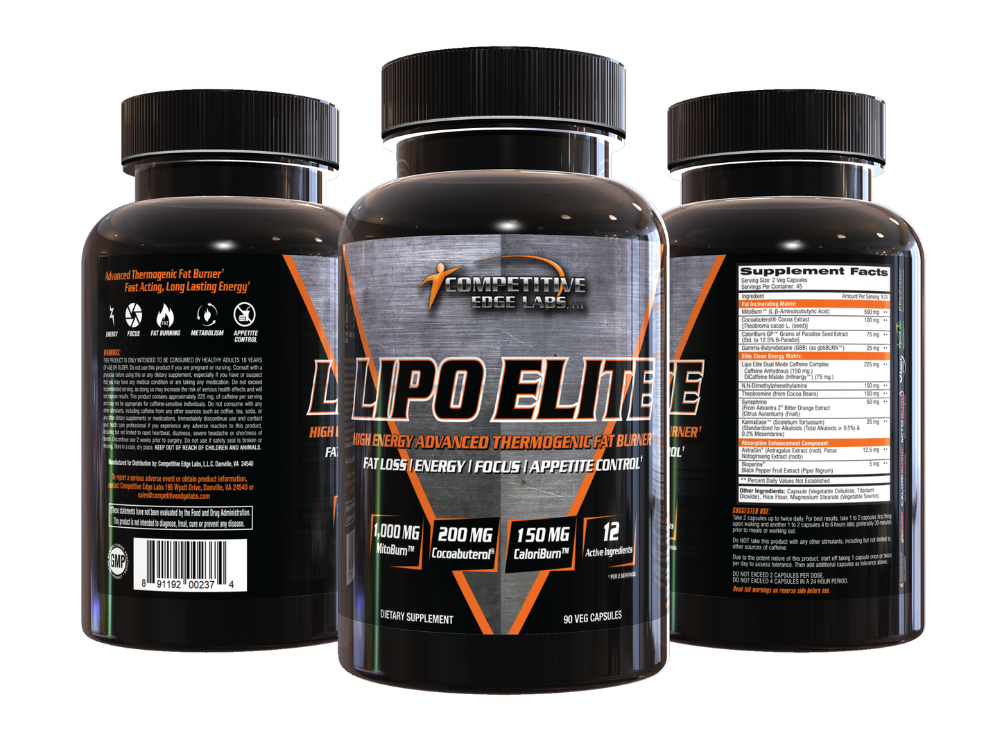 CEL Lipo Elite - 90 Veg Caps
