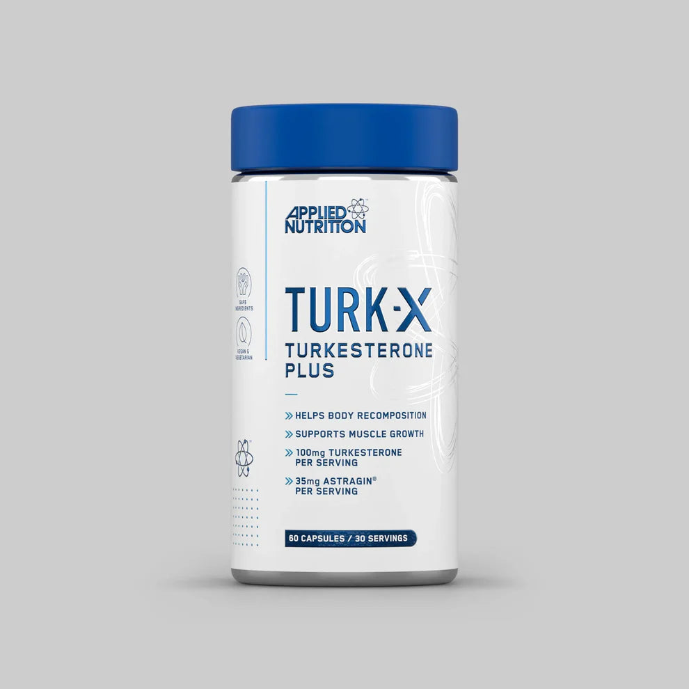 Applied Nutrition Turk X Turkesterone Plus - 60 Capsules - Evolution Supplements - Applied Nutrition Turk X Turkesterone Front