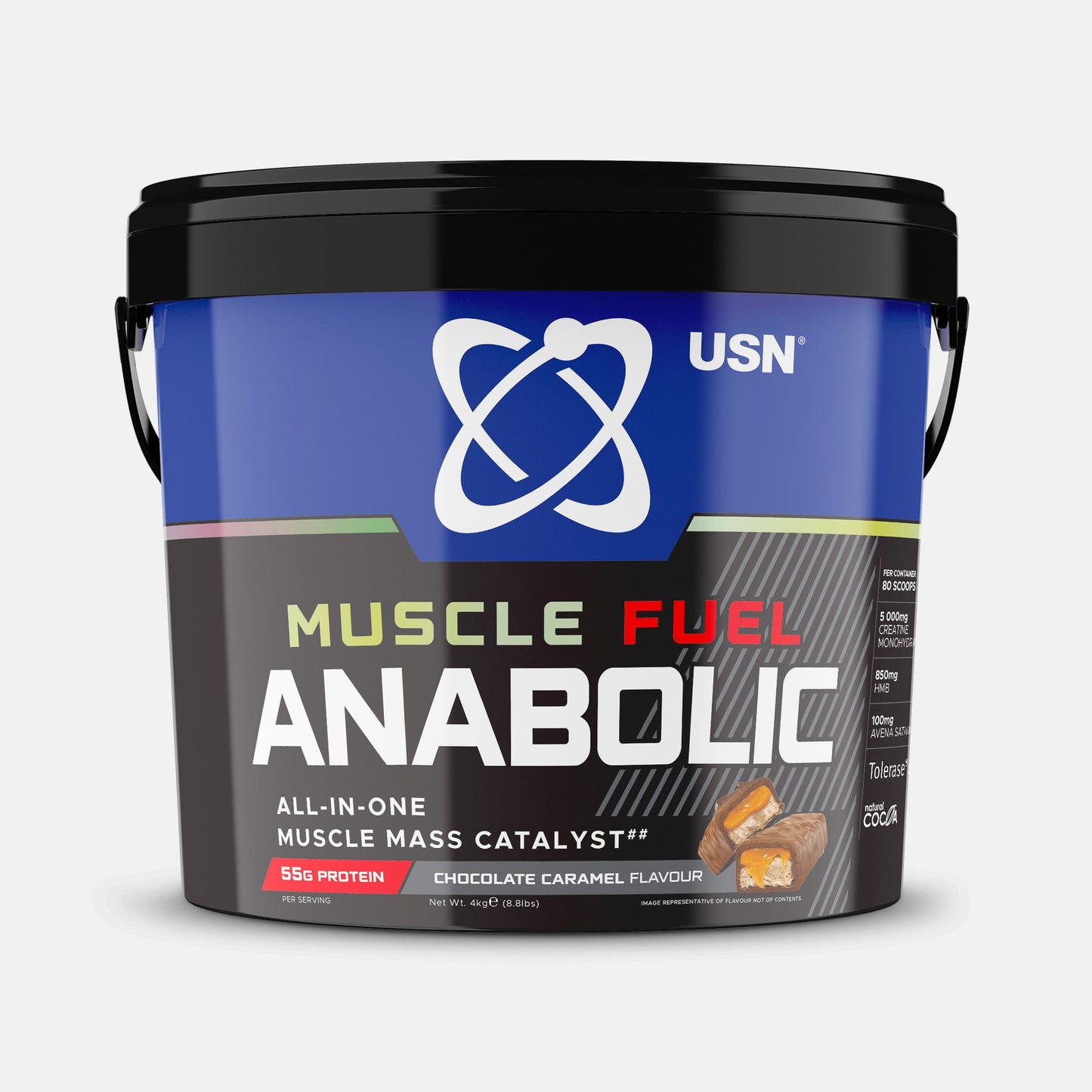 USN Muscle Fuel Anabolic: All-in-One Lean Mass Gainer for Muscle Growth