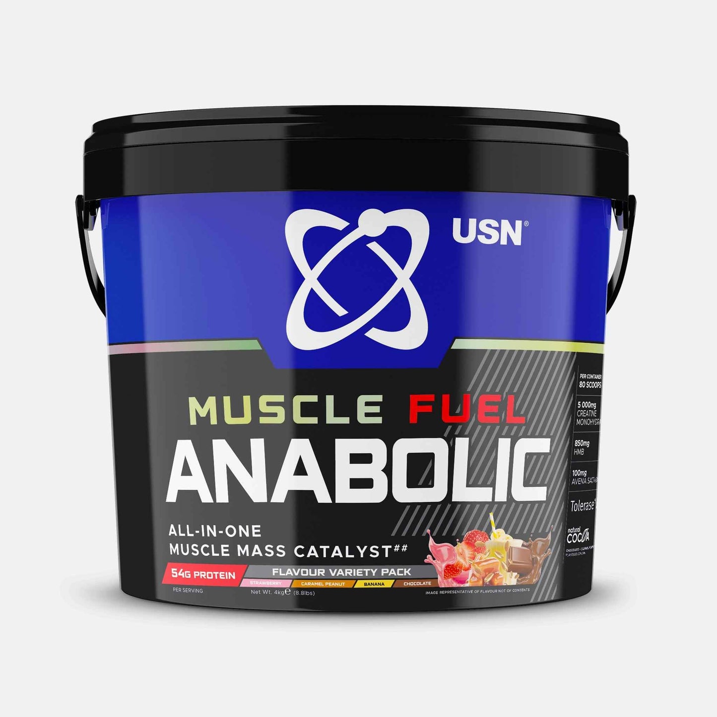 USN Muscle Fuel Anabolic: All-in-One Lean Mass Gainer for Muscle Growth