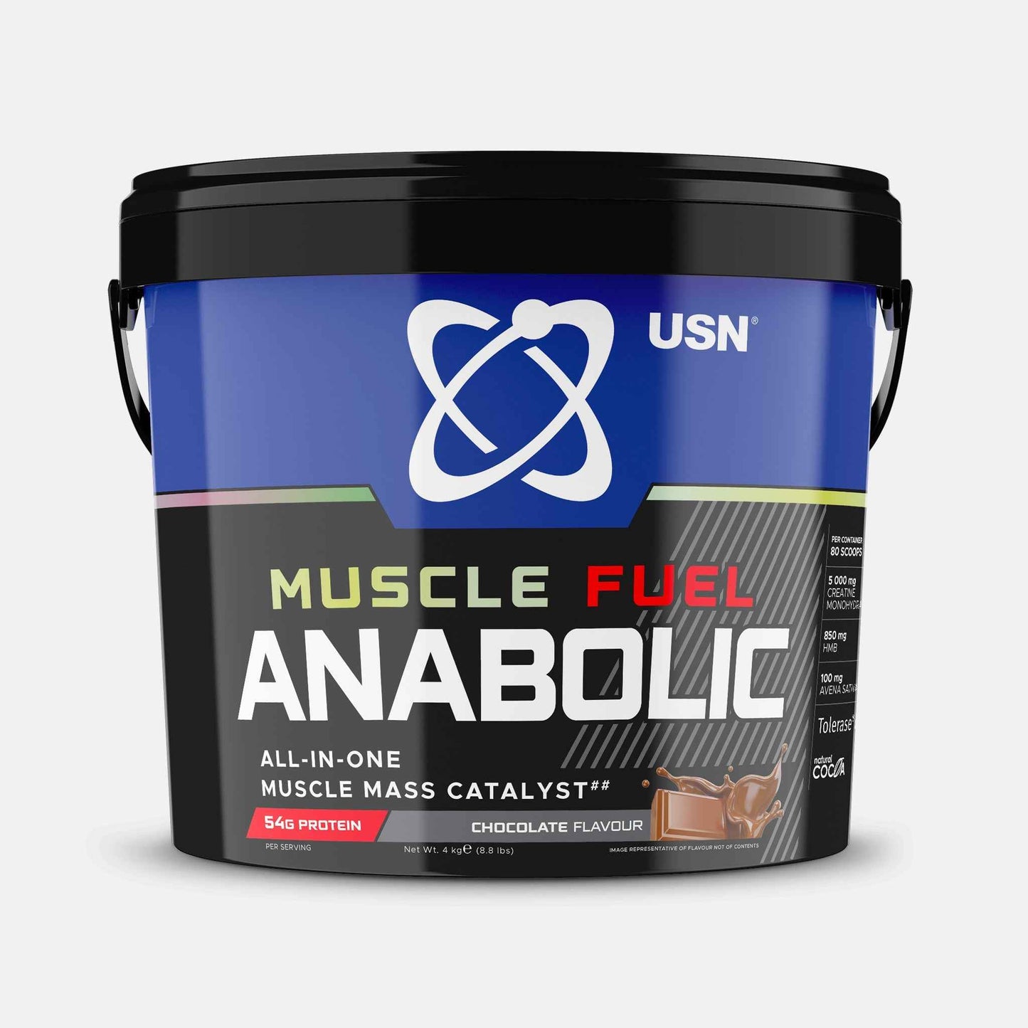 USN Muscle Fuel Anabolic: All-in-One Lean Mass Gainer for Muscle Growth