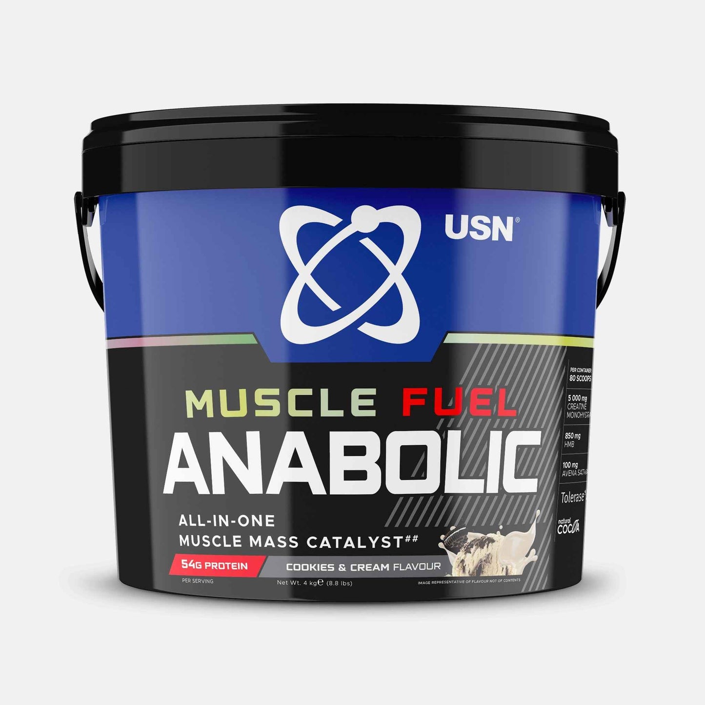 USN Muscle Fuel Anabolic: All-in-One Lean Mass Gainer for Muscle Growth