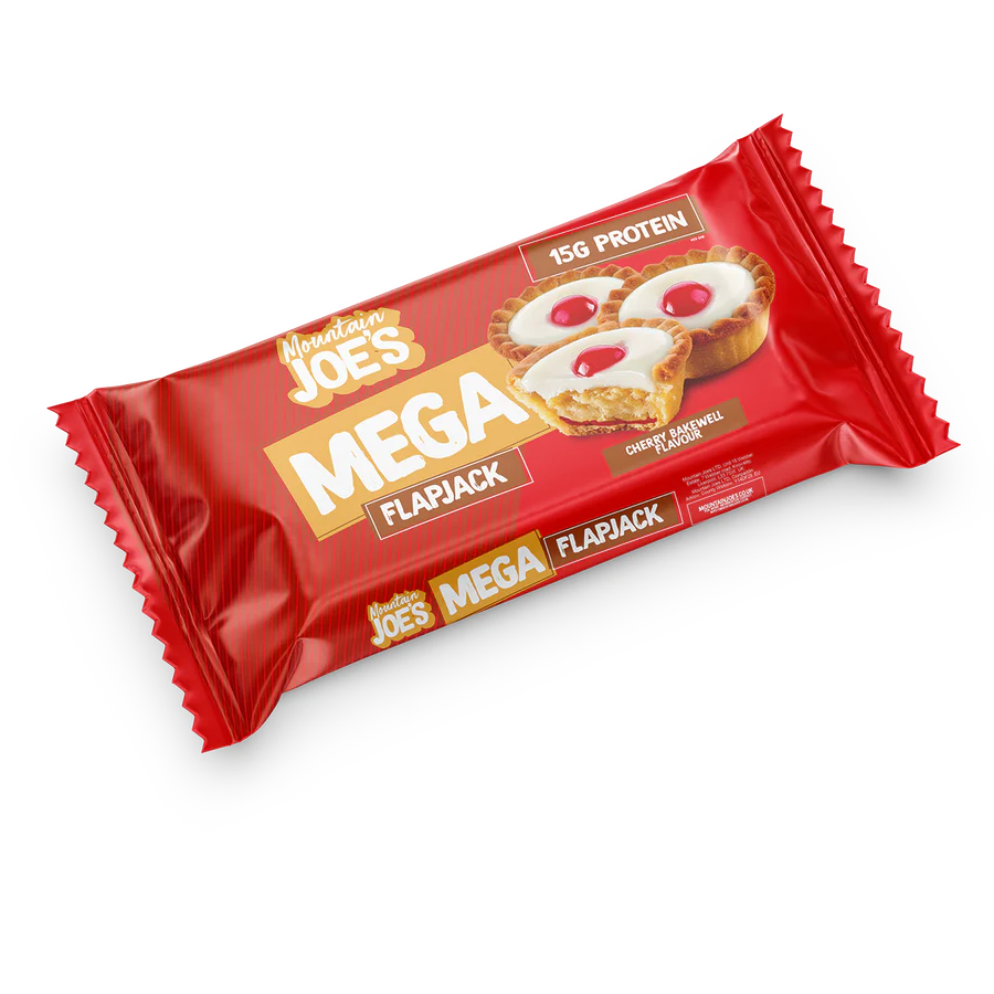 Mountain Joes Mega Flapjack (Variety of Flavours, box of 12 or singles) - Evolution Supplements