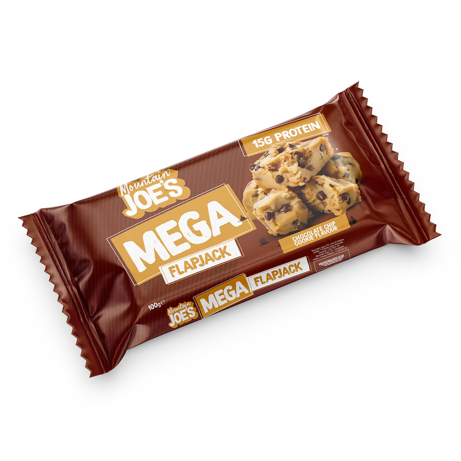 Mountain Joes Mega Flapjack (Variety of Flavours, box of 12 or singles) - Evolution Supplements