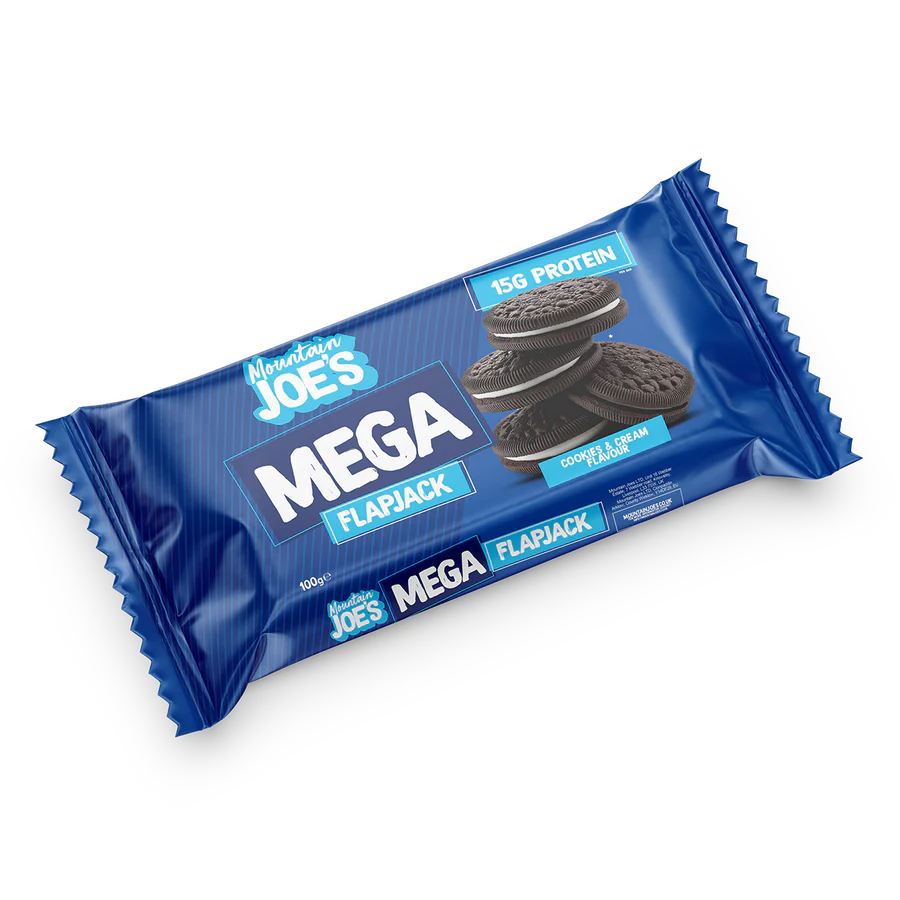 Mountain Joes Mega Flapjack (Variety of Flavours, box of 12 or singles) - Evolution Supplements