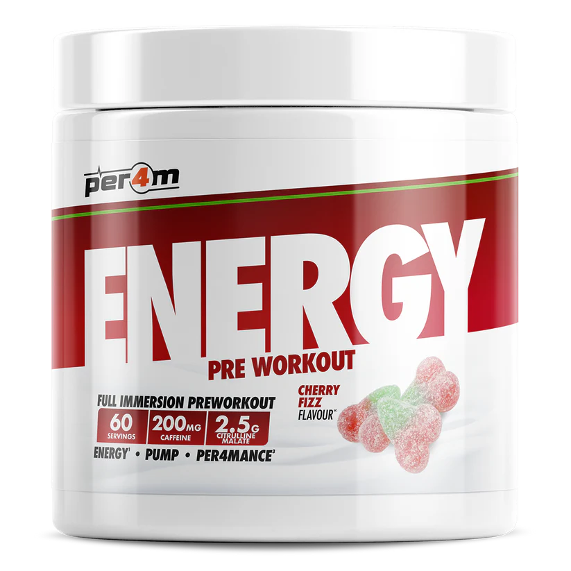 Per4m Energy Pre-Workout 390g - Variety of Flavours