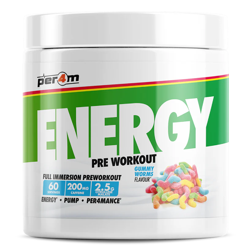 Per4m Energy Pre-Workout 390g - Variety of Flavours