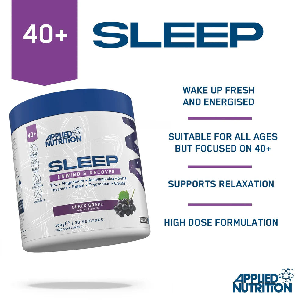 Applied Nutrition Sleep Health 300g (Choice of Flavours) - Evolution Supplements - Applied Nutrition Sleep Health Front Banner 1