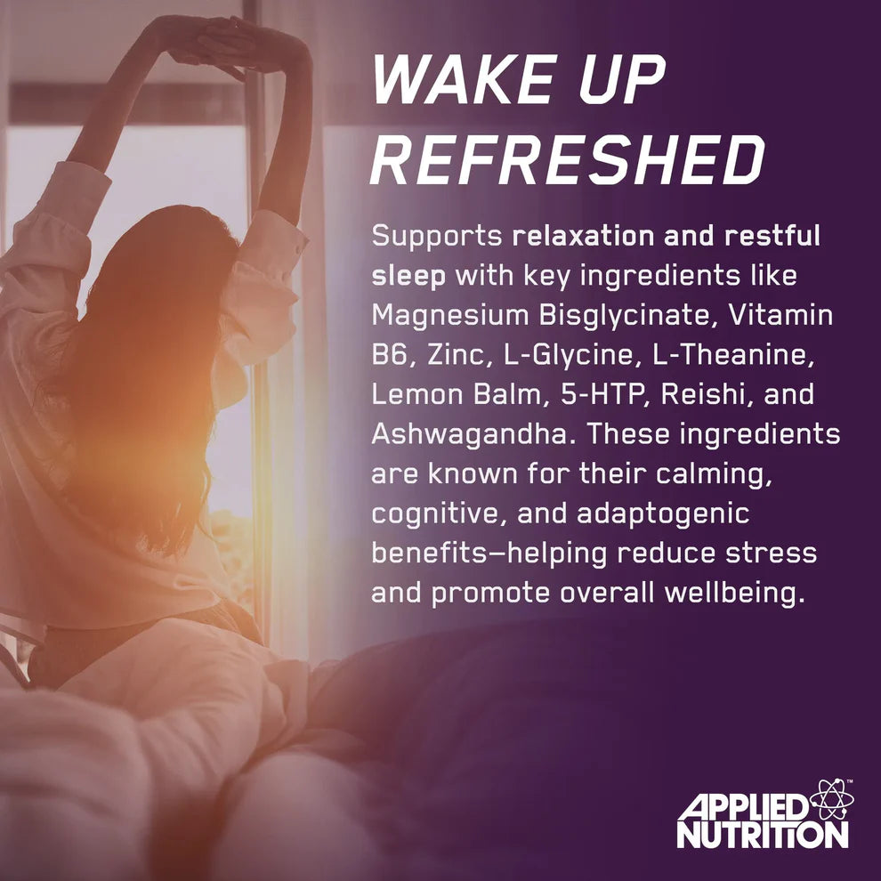Applied Nutrition Sleep Health 300g (Choice of Flavours) - Evolution Supplements - Applied Nutrition Sleep Health Banner 4