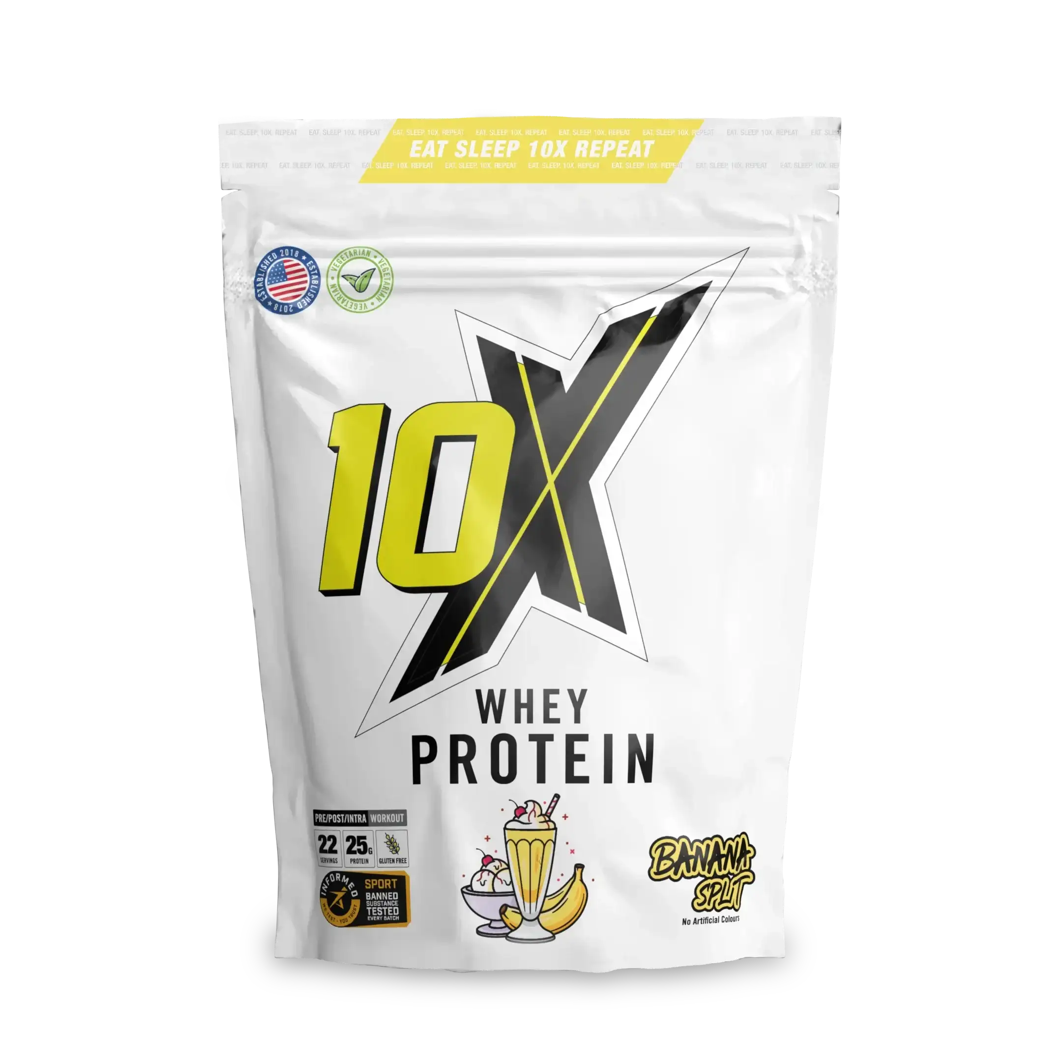 10X Whey Protein 700g - Variety of Flavours