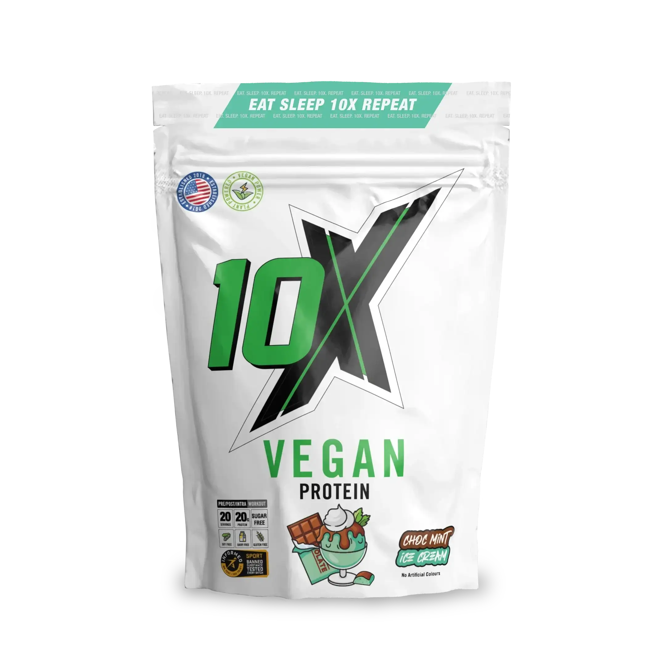 10X Vegan Protein 570g - Variety of Flavours