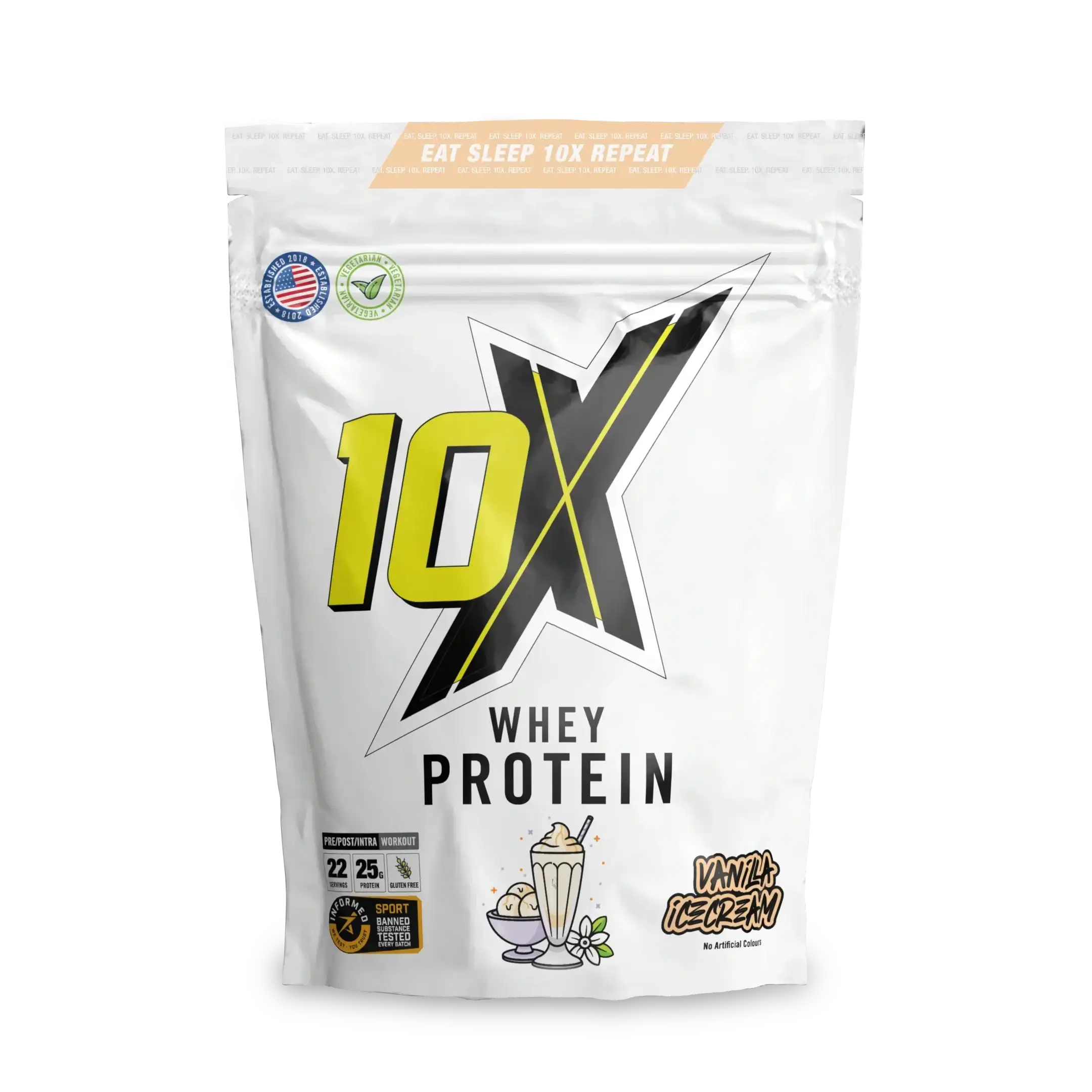 10X Whey Protein 700g - Variety of Flavours
