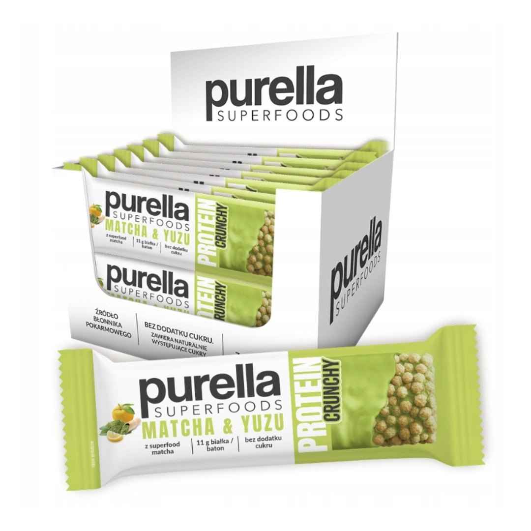 15x SuperFoods Protein Bar - Crunchy Matcha & Yuzu 45g