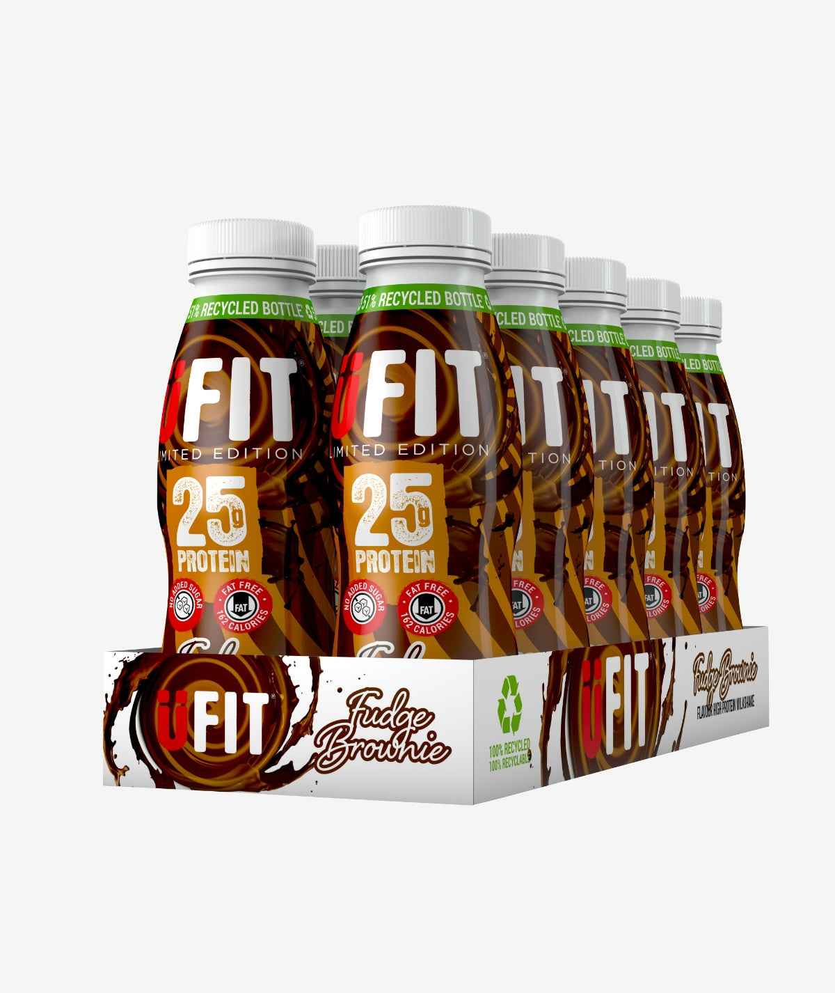 UFIT 25G HIGH PROTEIN SHAKE DRINK - 10x330ML