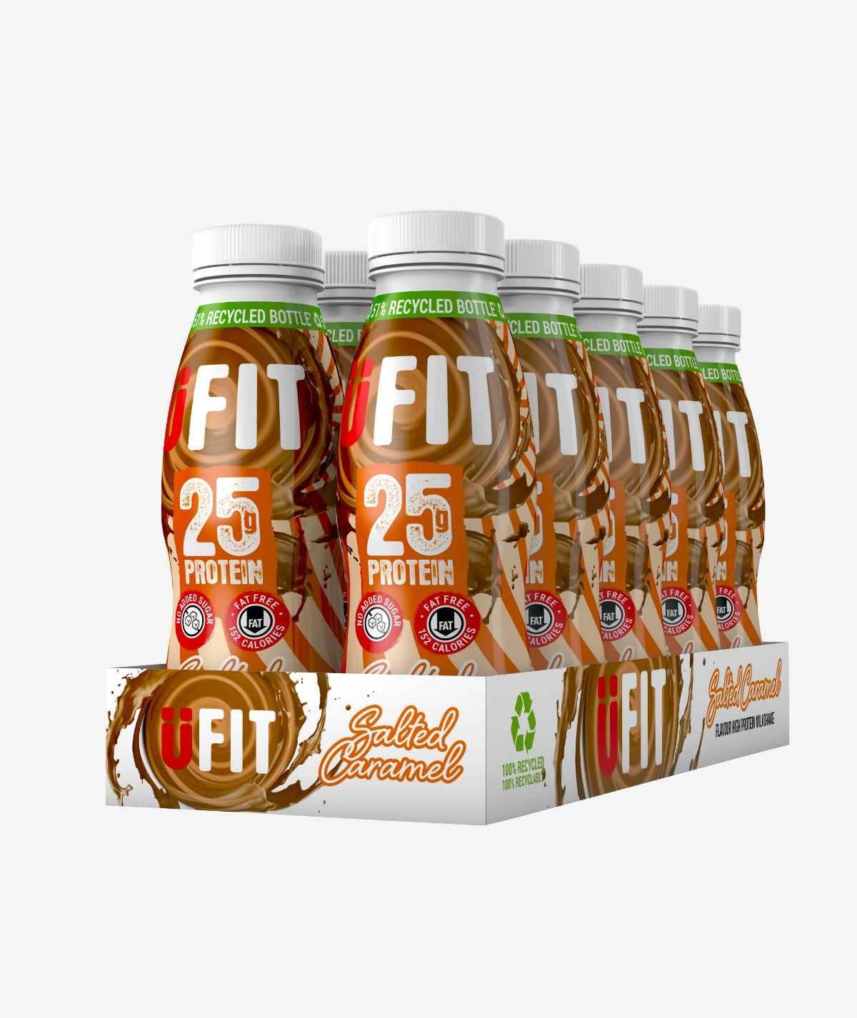 UFIT 25G HIGH PROTEIN SHAKE DRINK - 10x330ML