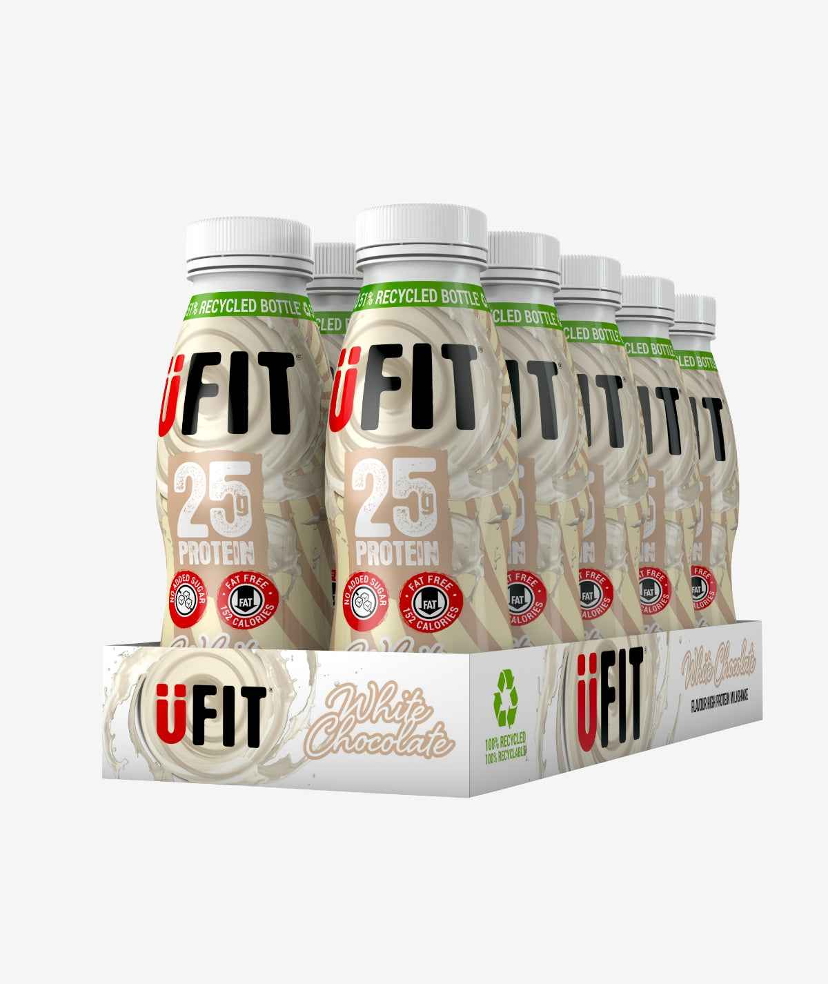 UFIT 25G HIGH PROTEIN SHAKE DRINK - 10x330ML