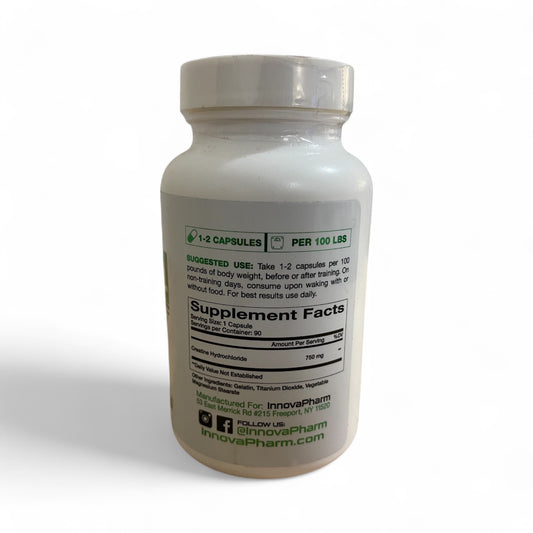 InnovaPharm Creatine Hydrochloride HCL 750mg - 90 capsules