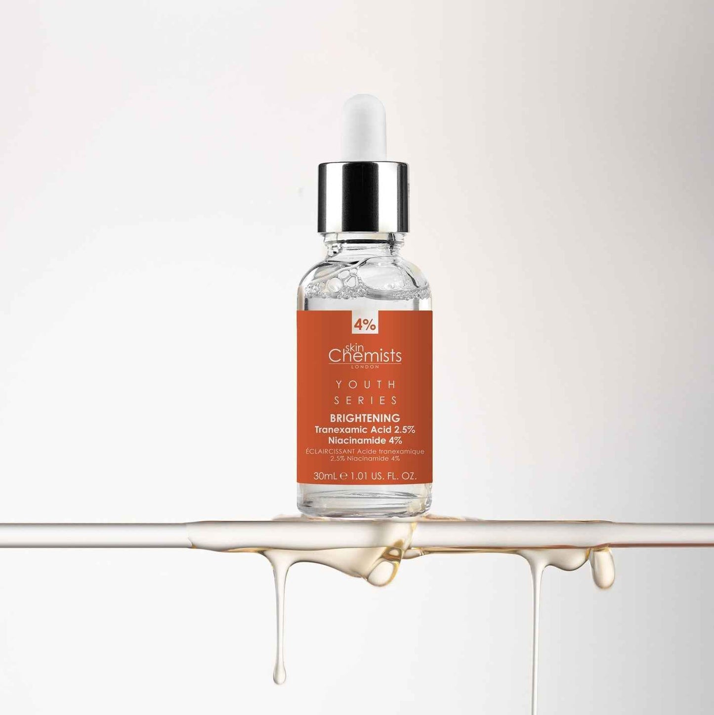 Tranexamic Acid 2.5%, Niacinamide 4% Brightening Facial Serum 30ml