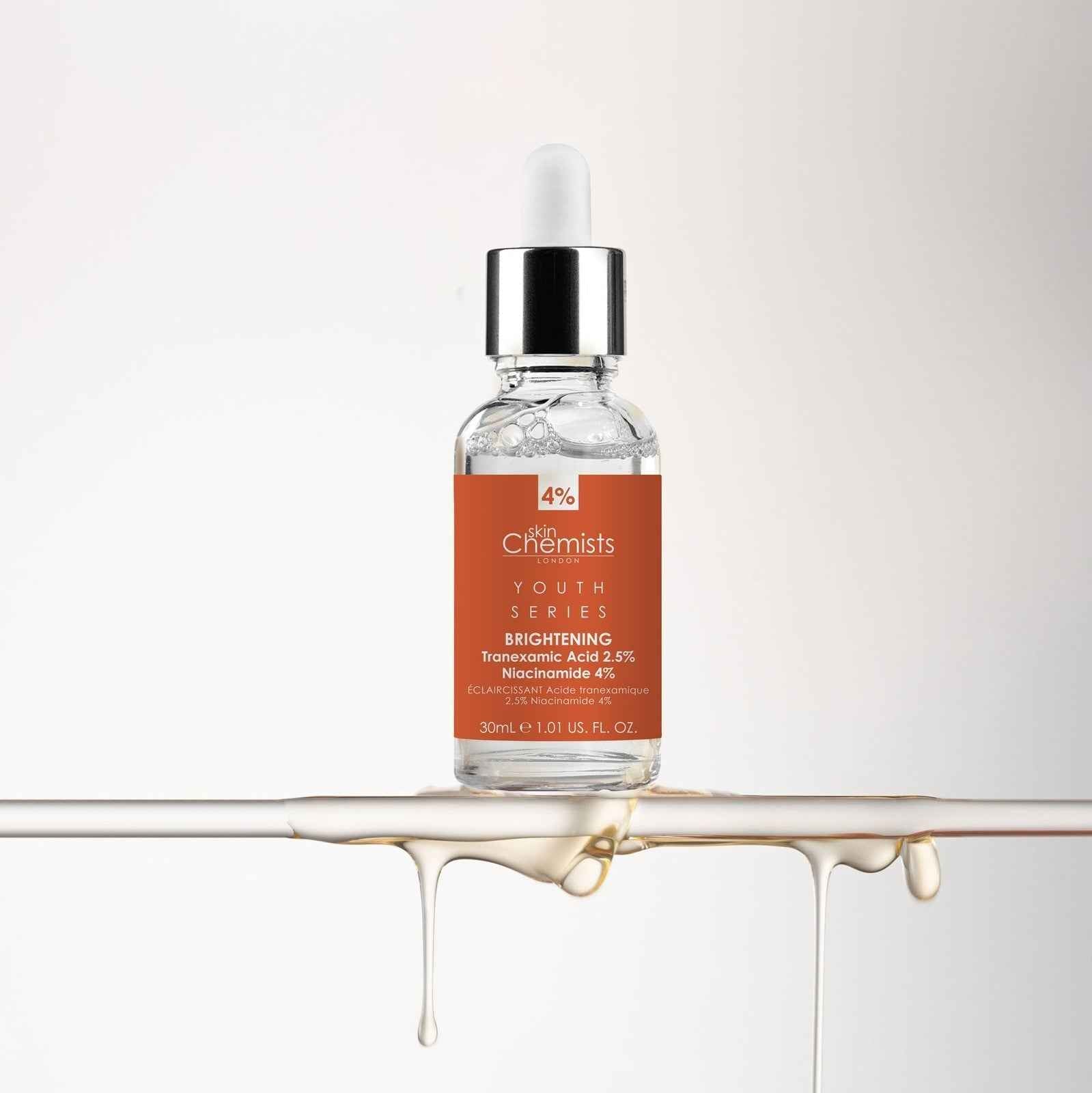 Tranexamic Acid 2.5%, Niacinamide 4% Brightening Facial Serum 30ml