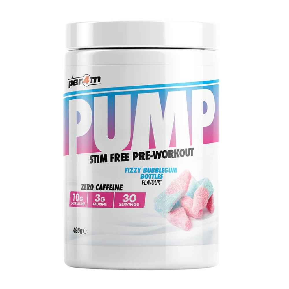 Per4m Pump Stim Free Pump Pre Workout 459g - Variety of Flavours