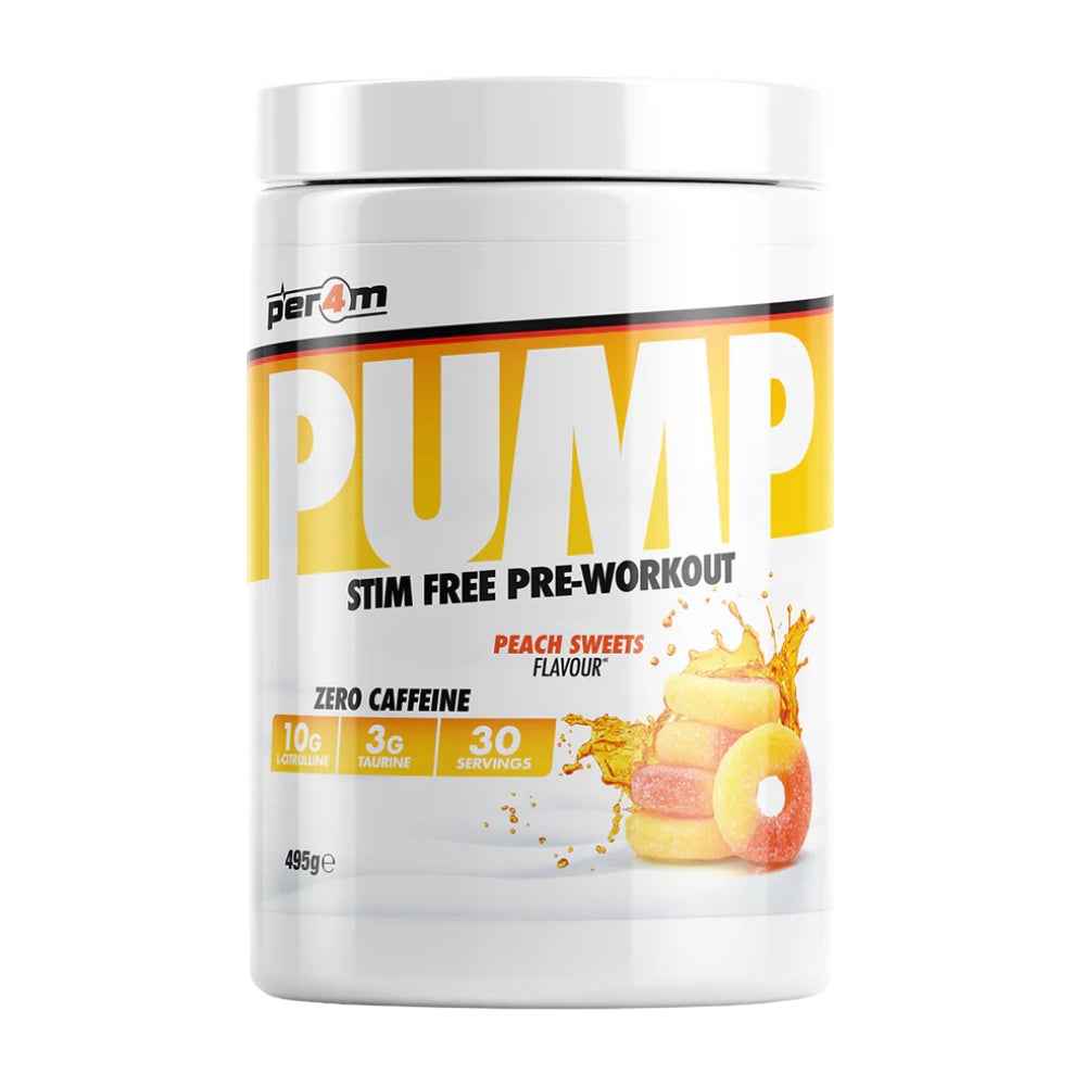 Per4m Pump Stim Free Pump Pre Workout 459g - Variety of Flavours