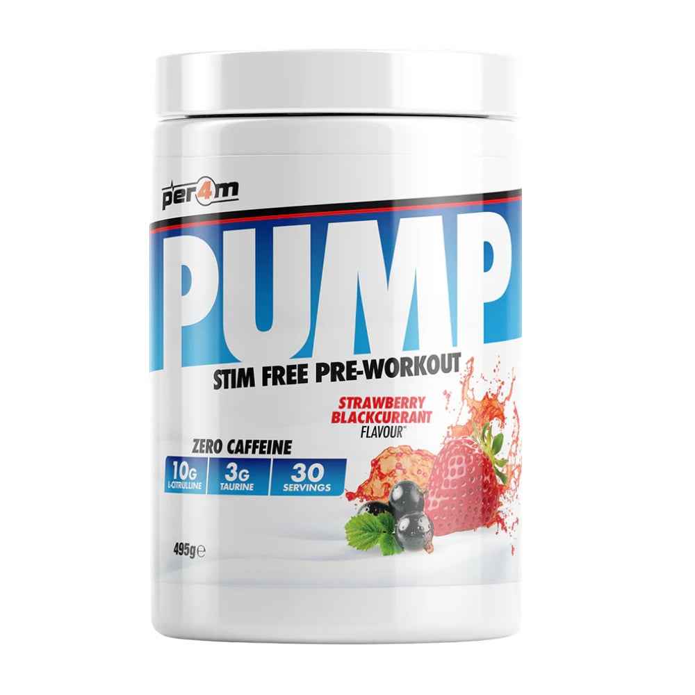 Per4m Pump Stim Free Pump Pre Workout 459g - Variety of Flavours