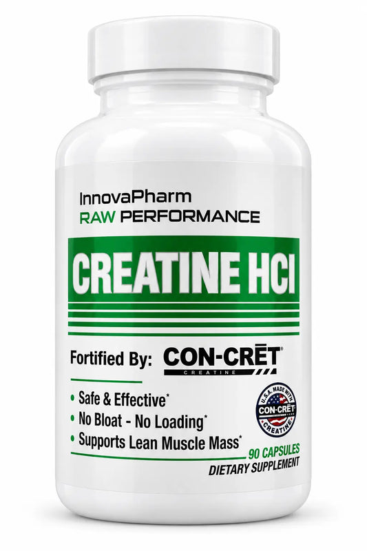 InnovaPharm Creatine HCL 750mg – 90 Capsules – product packaging