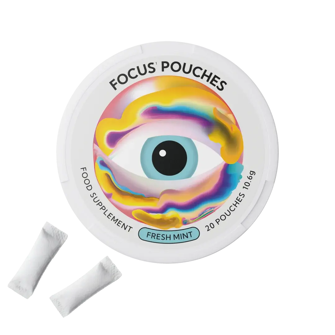 Neutonic Focus Pouches Fresh Mint – 50mg Caffeine & Cognizin® | 20 Pouches