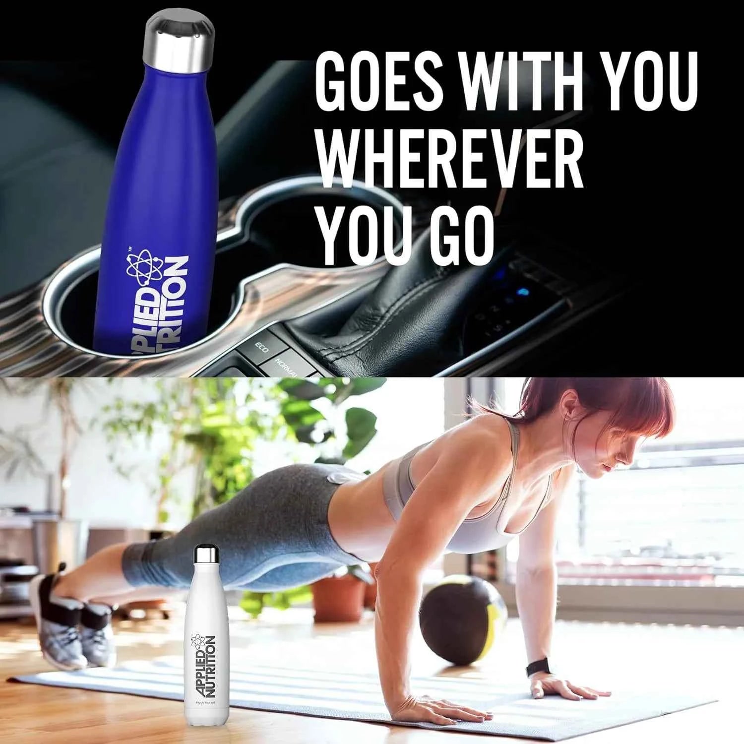 Applied Nutrition Stainless Steel Flask - 500ml