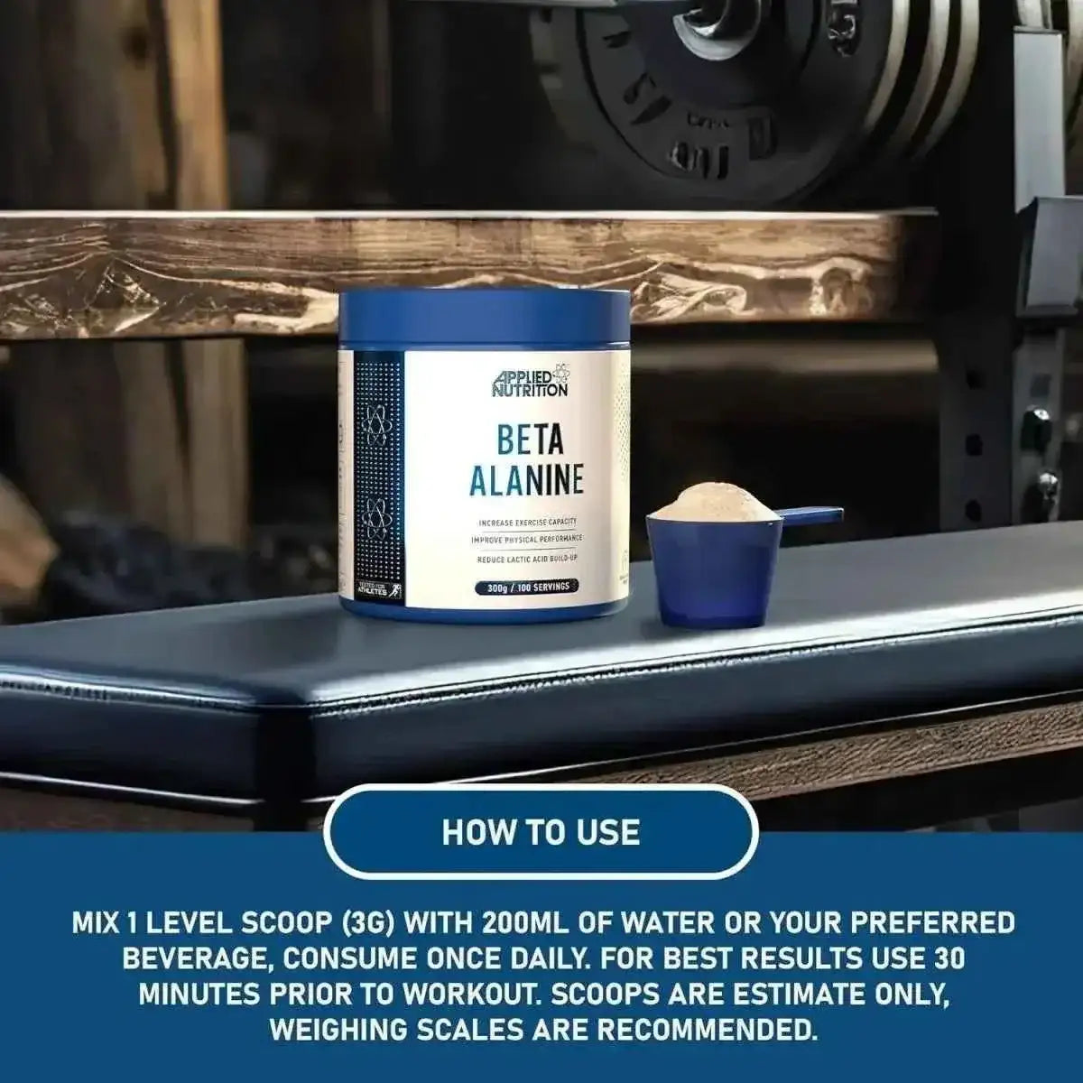 Beta-Alanine 300g -  Premium Performance Amino Acid