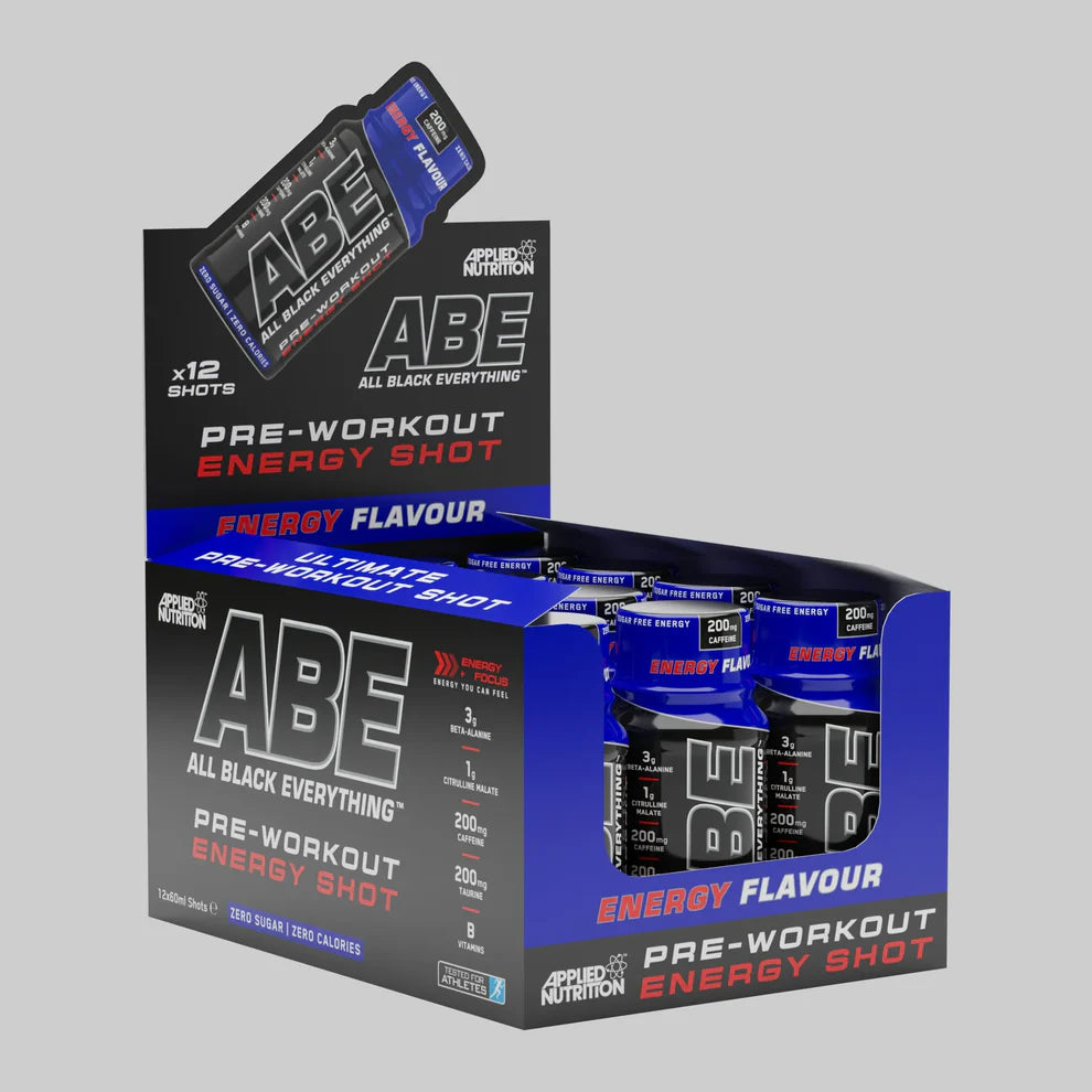 Applied Nutrition ABE Shot 60ml (Box of 12 or Singles in choice of Flavours) - Evolution Supplements