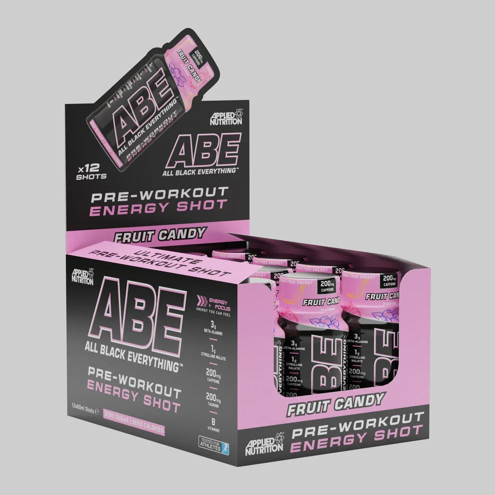 Applied Nutrition ABE Shot 60ml (Box of 12 or Singles in choice of Flavours) - Evolution Supplements