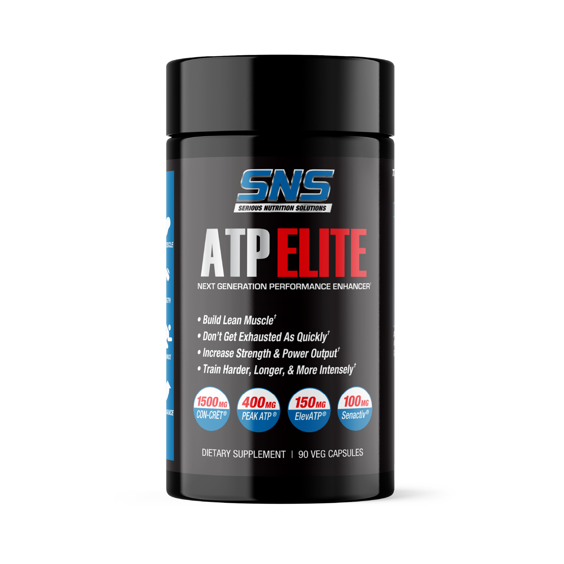 SNS ATP Elite – 90 Veg Caps - Evolution Supplements - ATP Elite Front