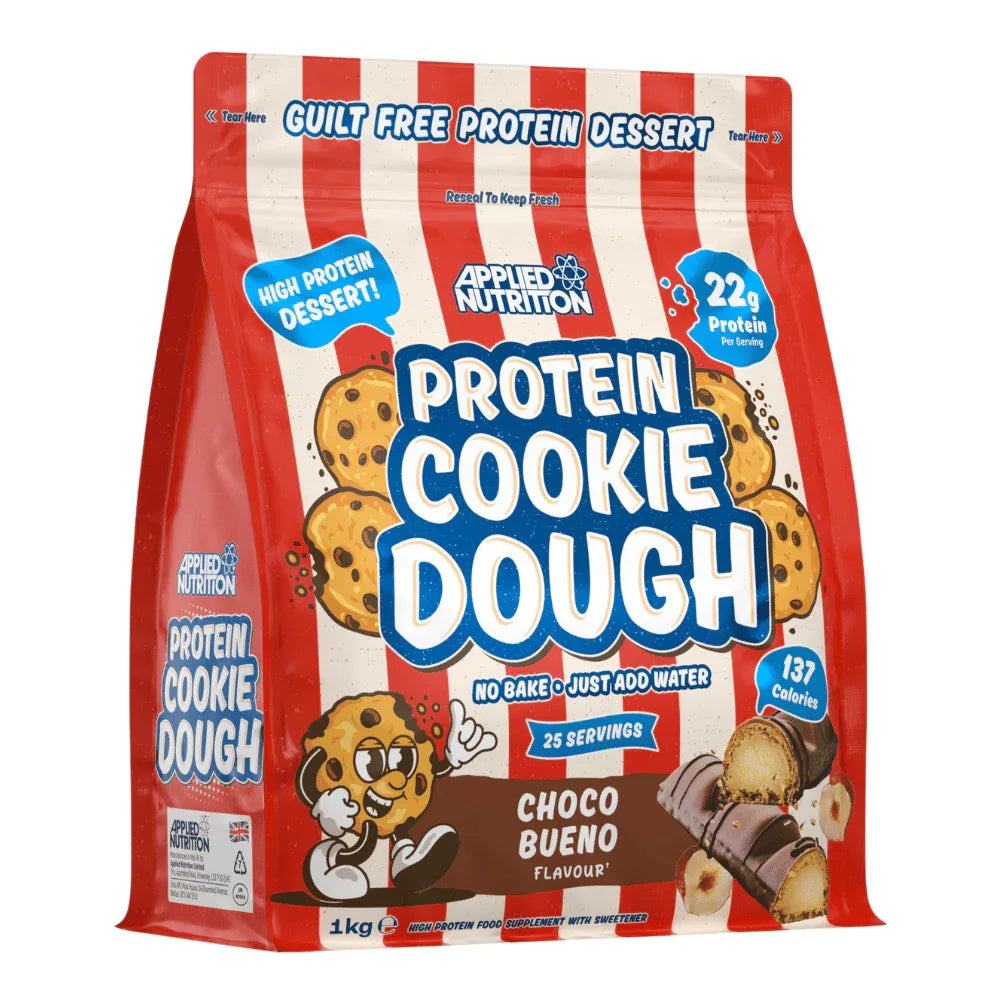 Applied Nutrition Protein Cookie Dough Powder - 1kg in a Variety of Flvaours