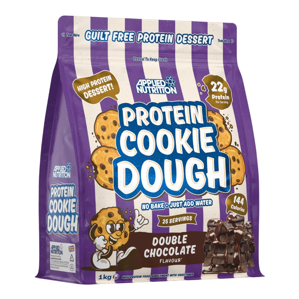 Applied Nutrition Protein Cookie Dough Powder - 1kg in a Variety of Flvaours