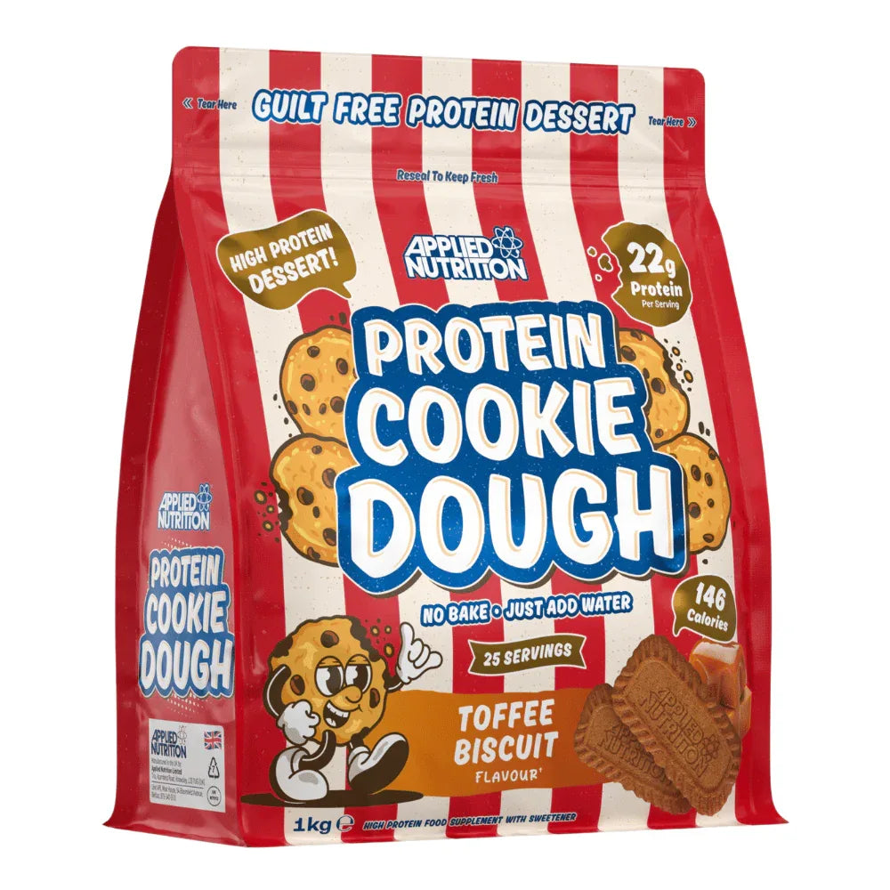 Applied Nutrition Protein Cookie Dough Powder - 1kg in a Variety of Flvaours