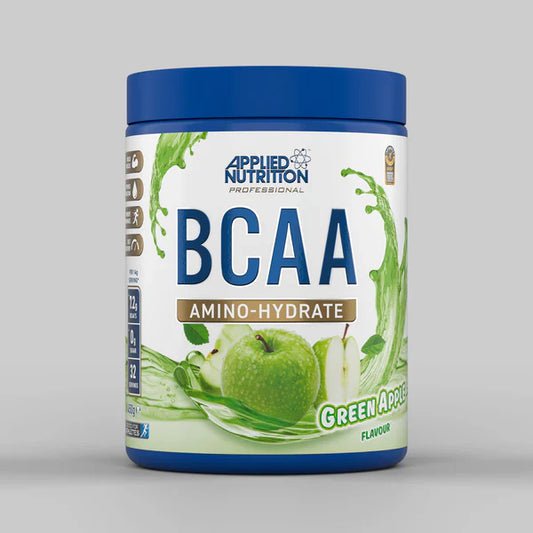 Applied Nutrition BCAA Amino Acid Hydrate 450g (Choice of Flavours) - Evolution Supplements - Applied Nutrition BCAA Amino Acid Hydrate 450g Front