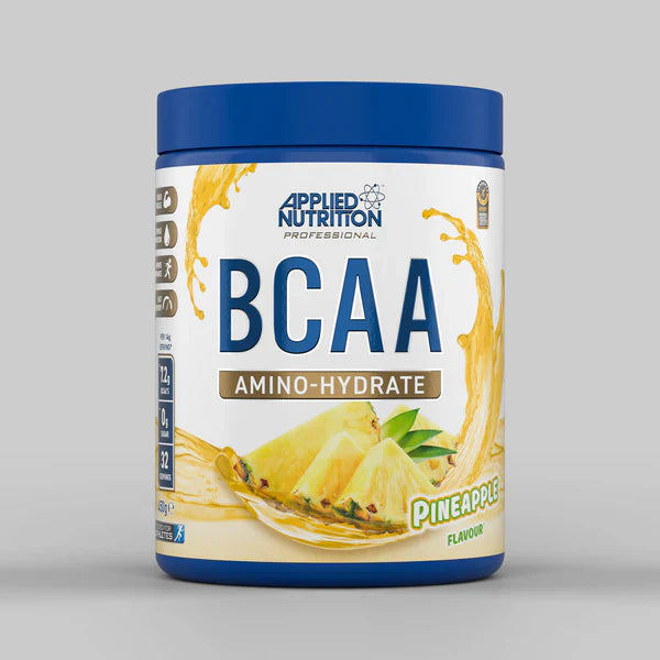 Applied Nutrition BCAA Amino Acid Hydrate 450g (Choice of Flavours) - Evolution Supplements - Applied Nutrition BCAA Amino Acid Hydrate 450g Front