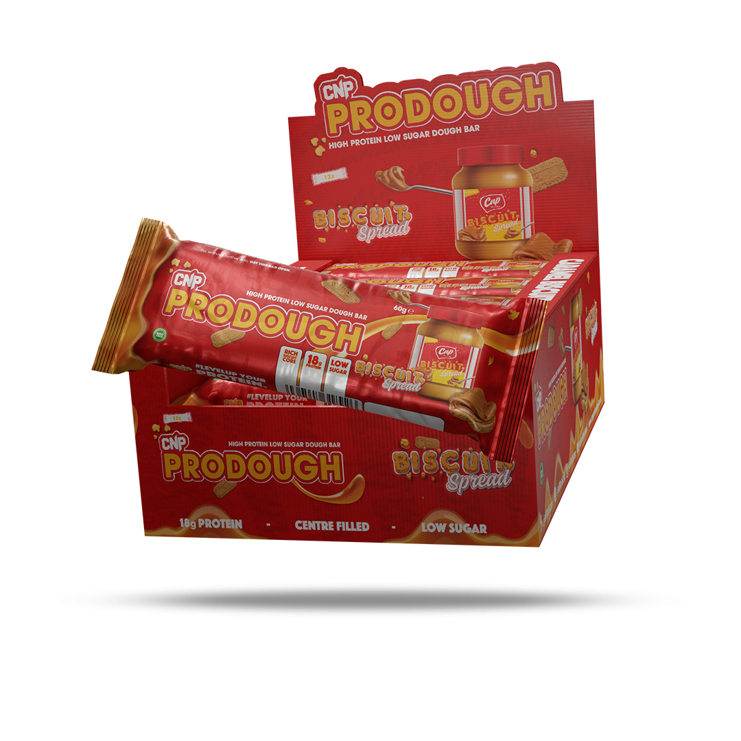 CNP ProDough Dough Bars - Box of 12 x 60g in Various Flavours
