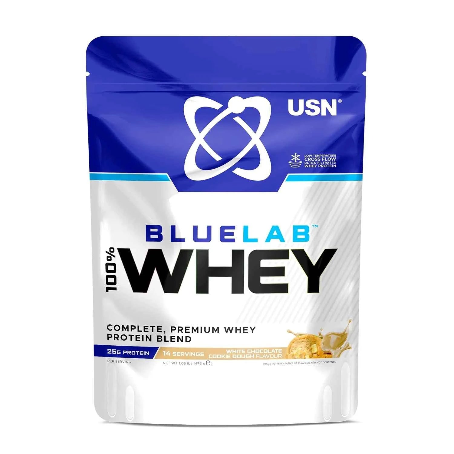 USN Blue Lab Whey Protein - Variety of Flavours & Sizes