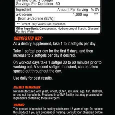 CEL Alpha One - 60 Soft Gels