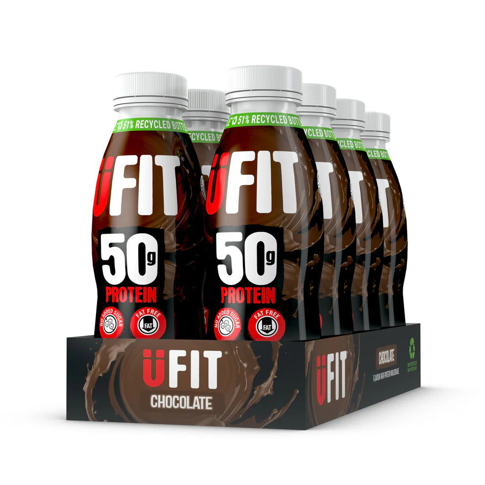 UFIT 50G High Protein Shake Drink – Case of 8 x 500ML