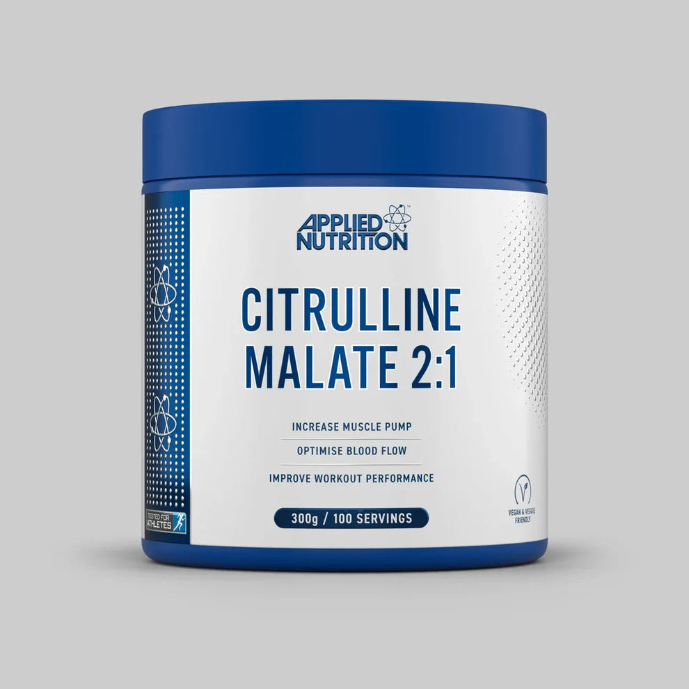 Applied Nutrition Citrulline Malate 300g - Evolution Supplements - Applied Nutrition Citrulline Malate Front