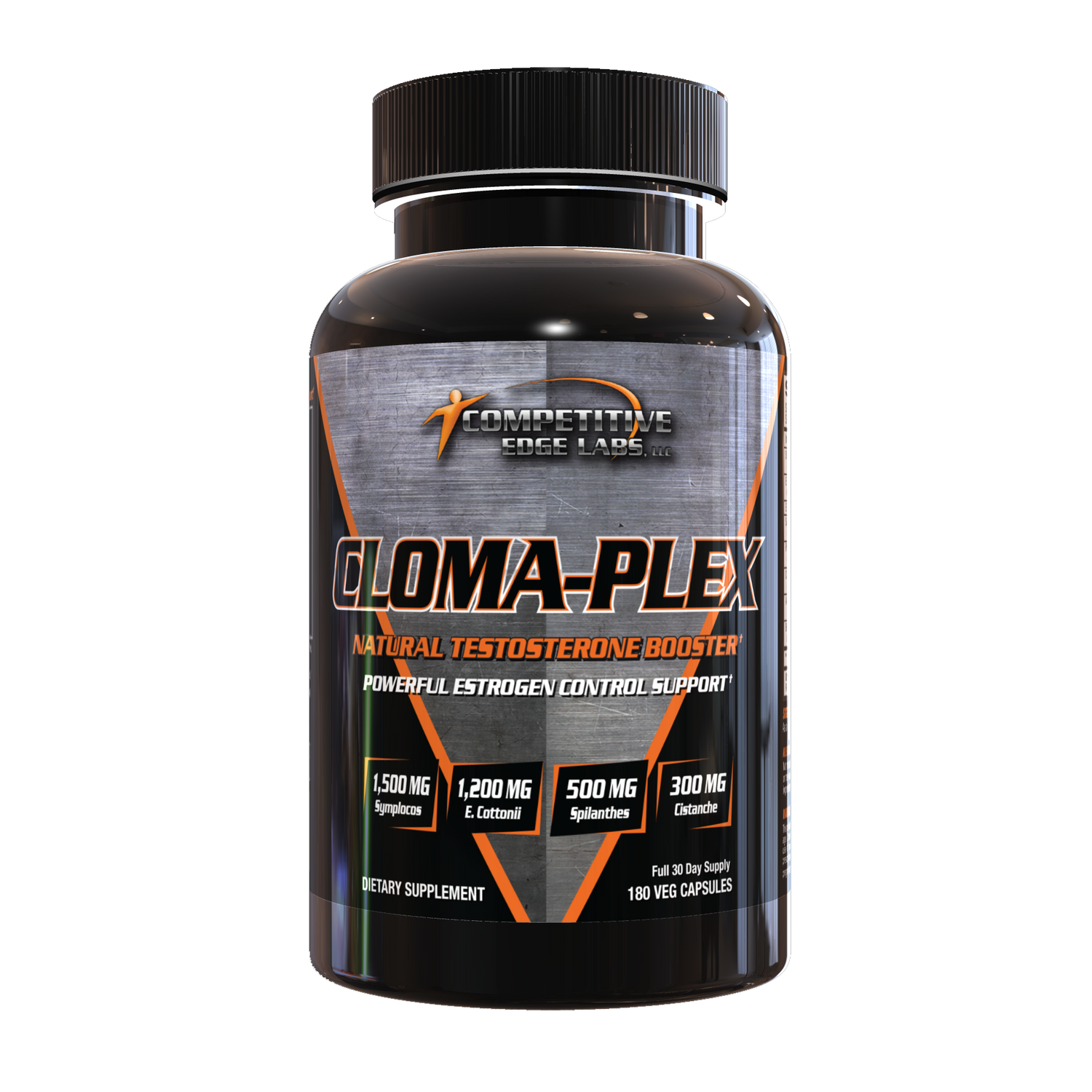CEL Cloma-Plex - 180 Veg Caps - Evolution Supplements - CEL Cloma-Plex Front