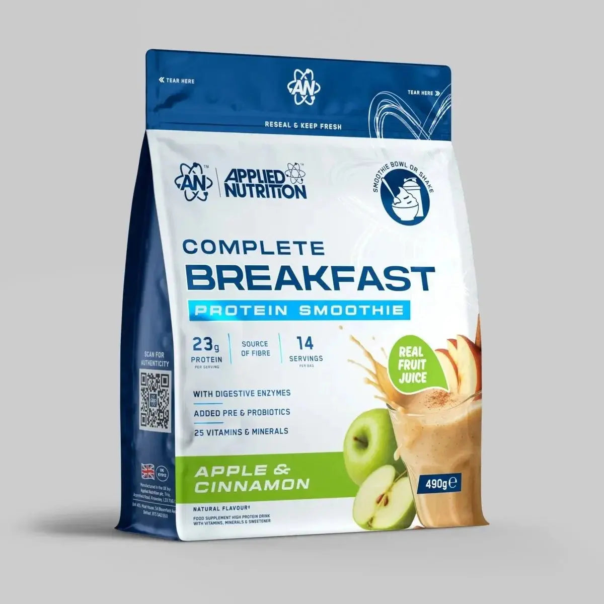 Applied Nutrition Complete Breakfast – High Protein Breakfast Smoothie | 14 Servings